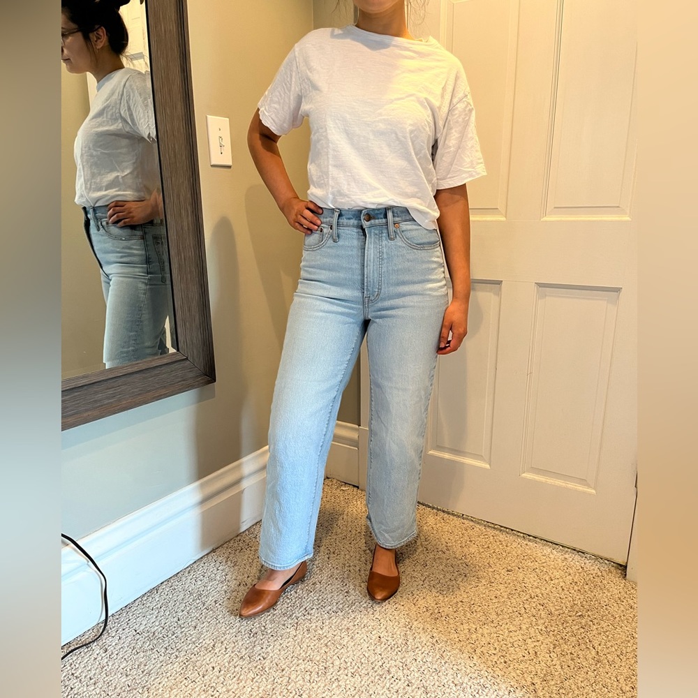 Madewell The Perfect Vintage Wide-Leg Crop Jean